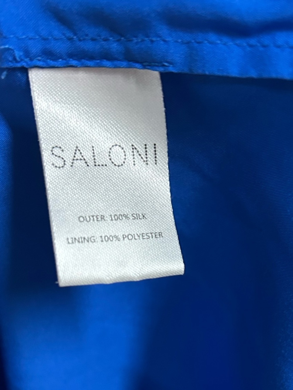 Saloni RTR Vida Ruffled Dress (0139) - Picture 7 of 8